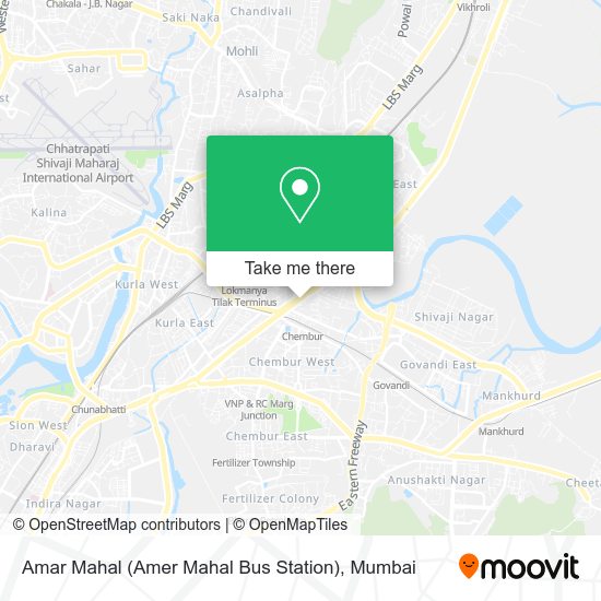 Amar Mahal (Amer Mahal Bus Station) map
