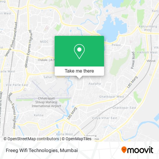 Freeg Wifi Technologies map