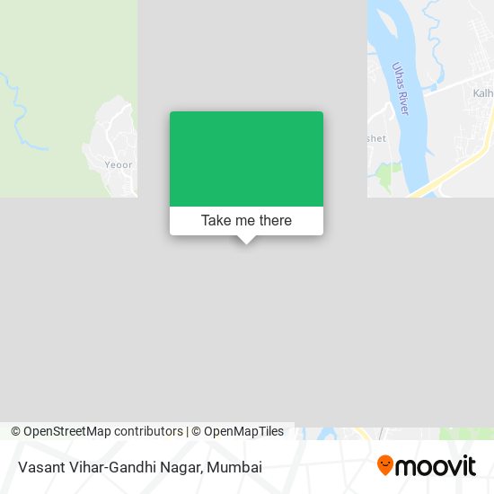 Vasant Vihar-Gandhi Nagar map