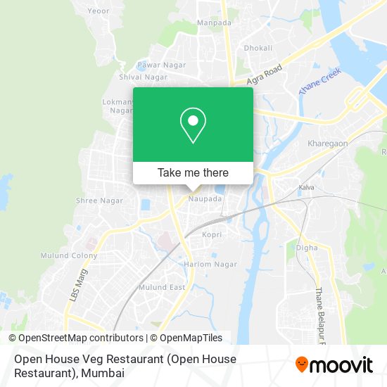 Open House Veg Restaurant map