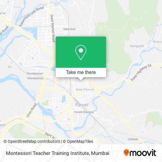 Montessori Teacher Training Institute map