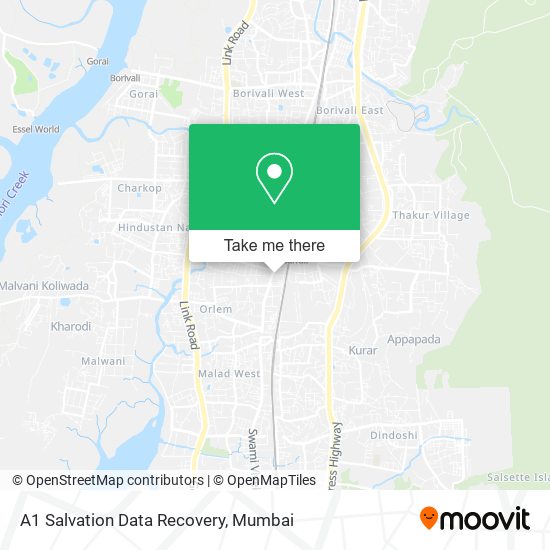 A1 Salvation Data Recovery map