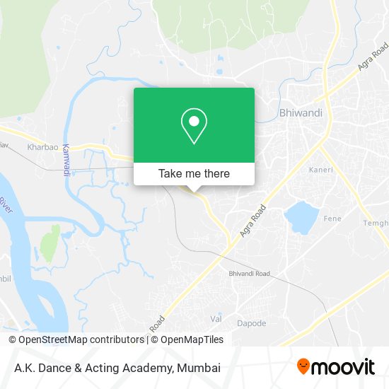 A.K. Dance & Acting Academy map