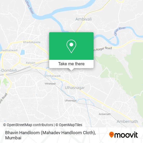 Bhavin Handloom (Mahadev Handloom Cloth) map