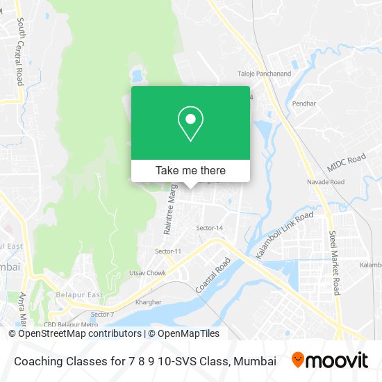 Coaching Classes for 7 8 9 10-SVS Class map