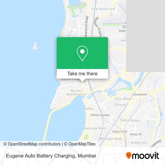 Eugene Auto Battery Charging map