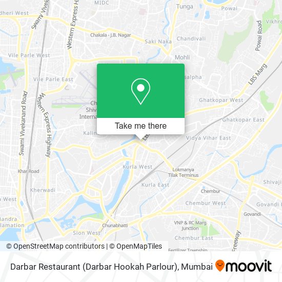 Darbar Restaurant (Darbar Hookah Parlour) map