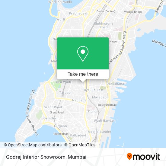 Godrej Interior Showroom map