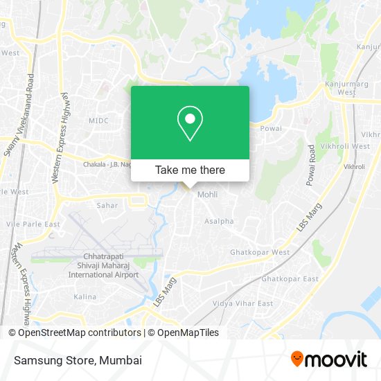 Samsung Store map