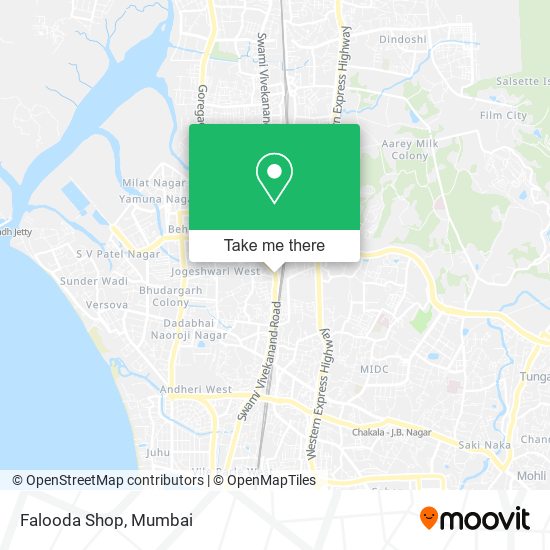 Falooda Shop map