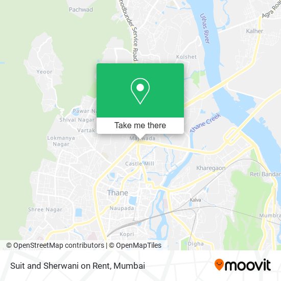 Suit and Sherwani on Rent map