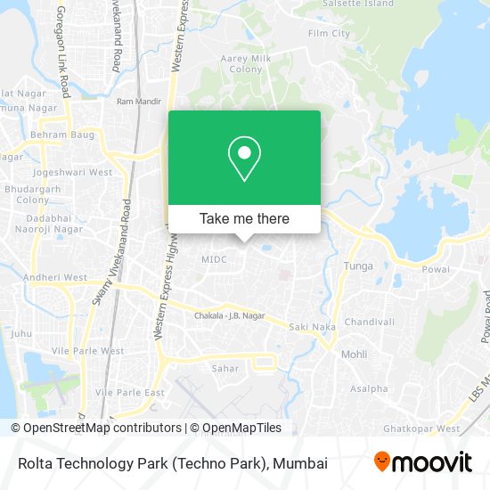 Rolta Technology Park (Techno Park) map