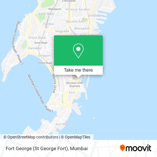 Fort George (St George Fort) map