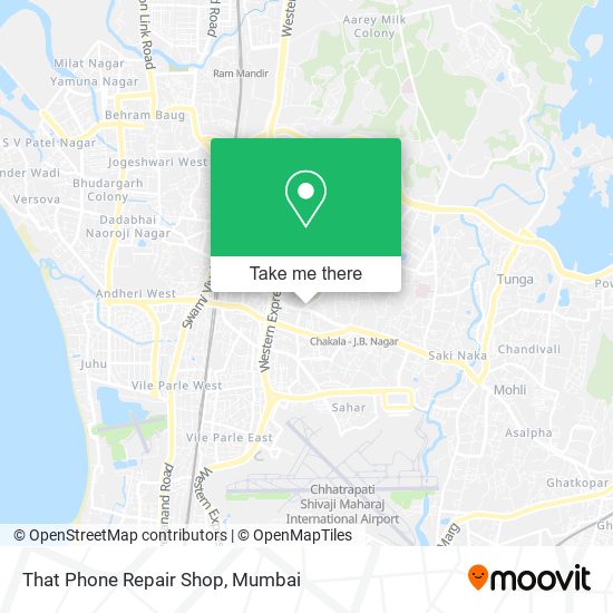 That Phone Repair Shop map