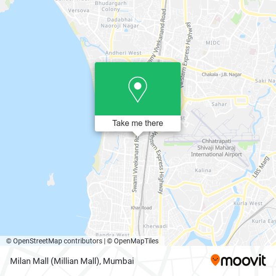 Milan Mall (Millian Mall) map