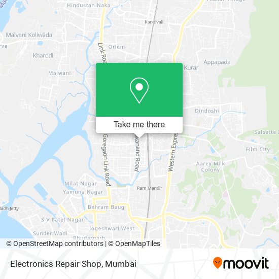 Electronics Repair Shop map