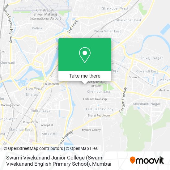 Swami Vivekanand Junior College (Swami Vivekanand English Primary School) map