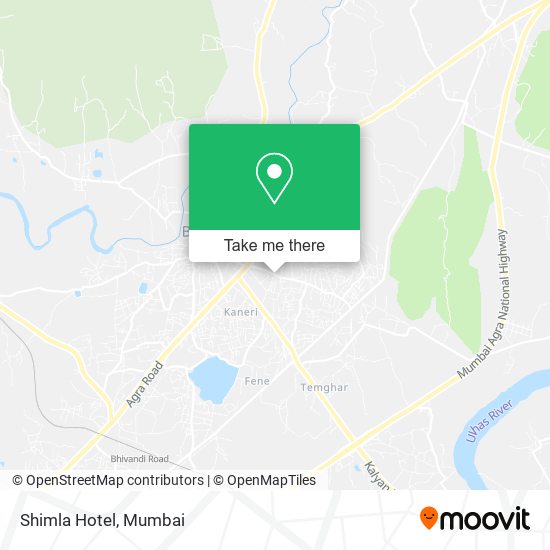 Shimla Hotel map