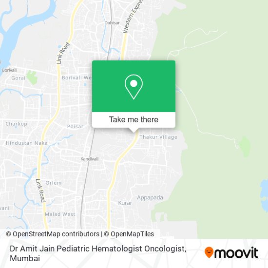 Dr Amit Jain Pediatric Hematologist Oncologist map