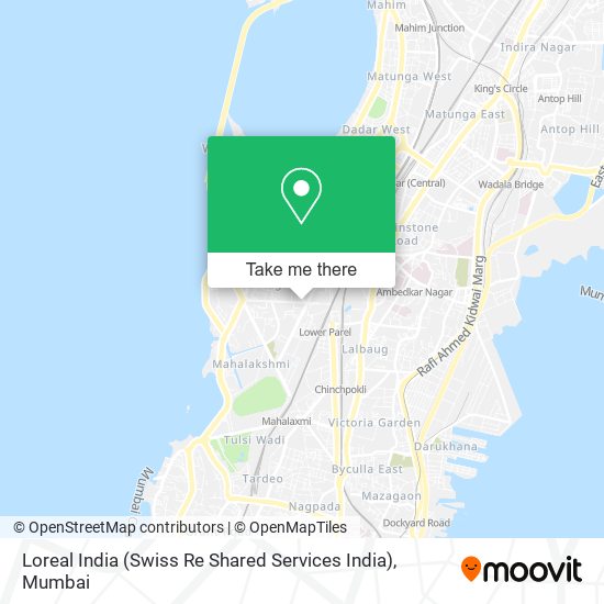 Loreal India (Swiss Re Shared Services India) map