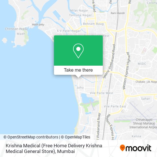 Krishna Medical (Free Home Delivery Krishna Medical General Store) map