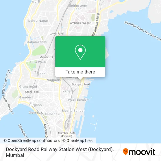 Dockyard Road Railway Station West map