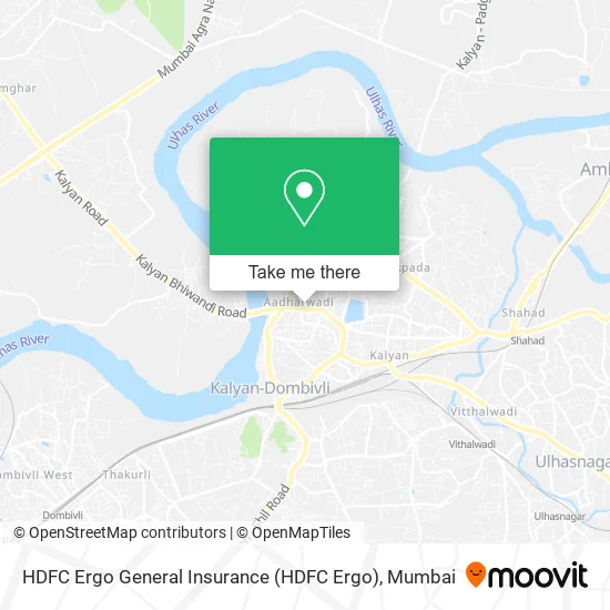 HDFC Ergo General Insurance map