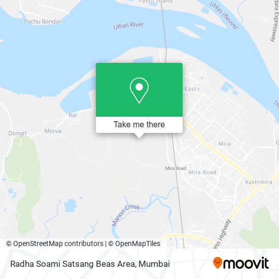 Radha Soami Satsang Beas Area map