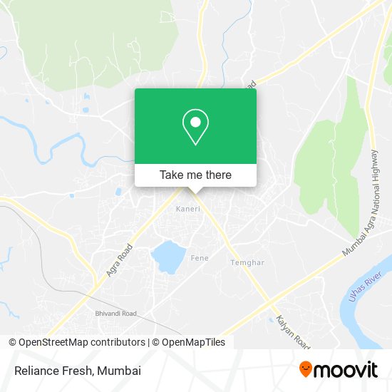 Reliance Fresh map