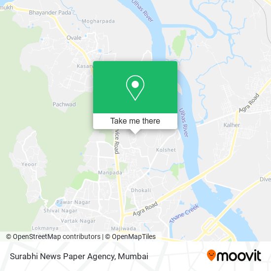 Surabhi News Paper Agency map