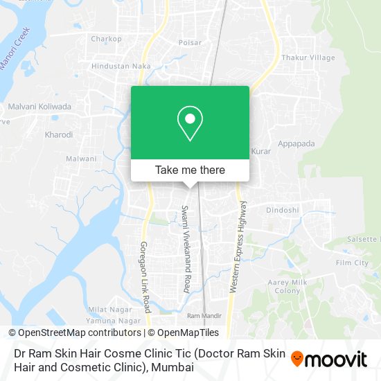 Dr Ram Skin Hair Cosme Clinic Tic (Doctor Ram Skin Hair and Cosmetic Clinic) map