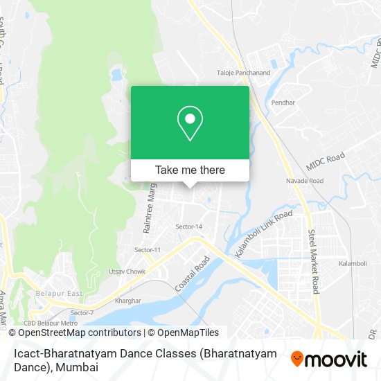Icact-Bharatnatyam Dance Classes map