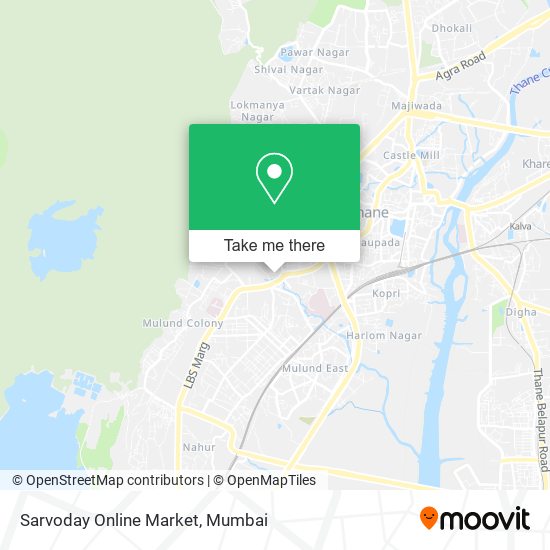 Sarvoday Online Market map