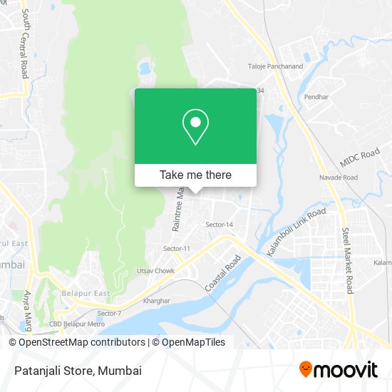 Patanjali Store map