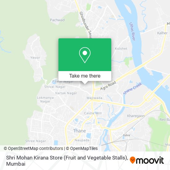 Shri Mohan Kirana Store (Fruit and Vegetable Stalls) map