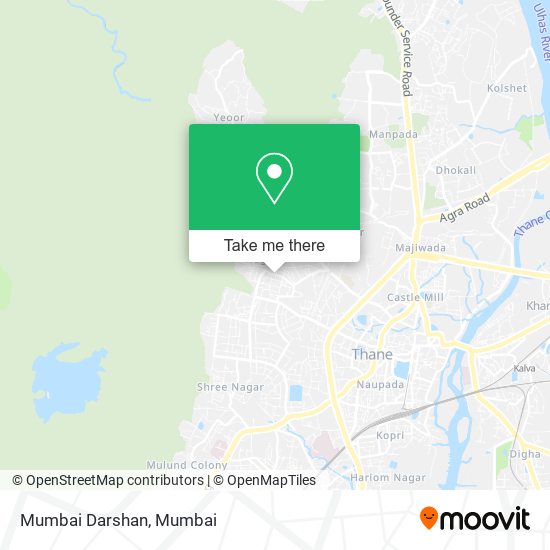 Mumbai Darshan map