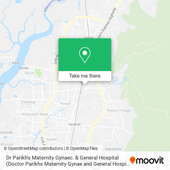 Dr Parikh's Maternity Gynaec. & General Hospital map