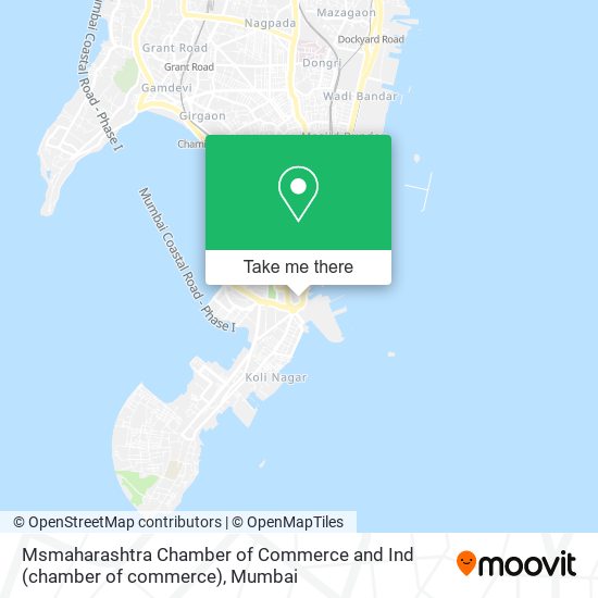 Msmaharashtra Chamber of Commerce and Ind (chamber of commerce) map