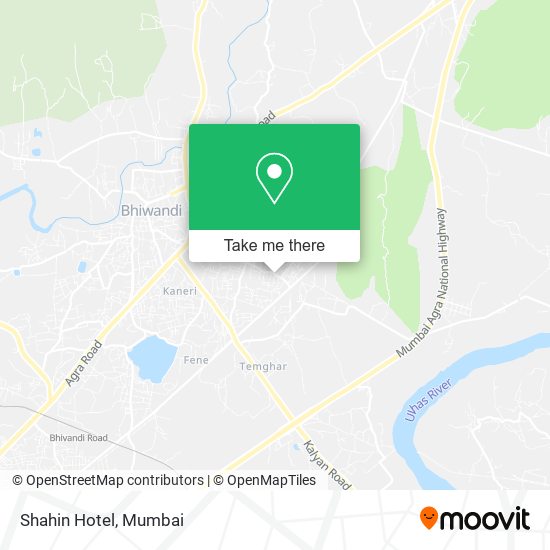 Shahin Hotel map