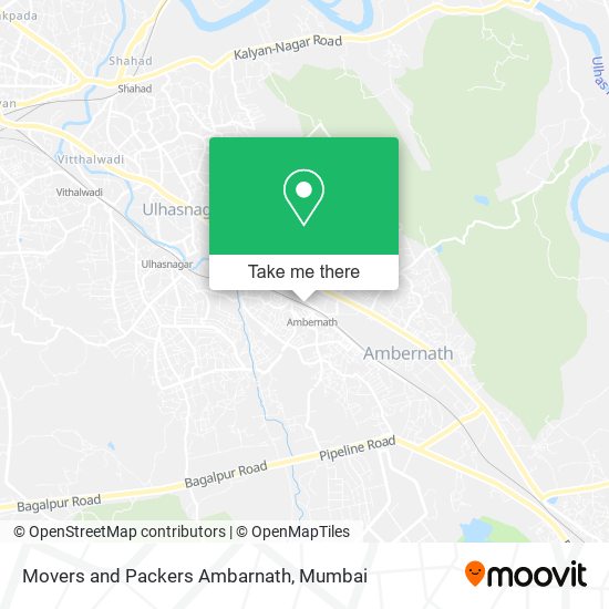 Movers and Packers Ambarnath map
