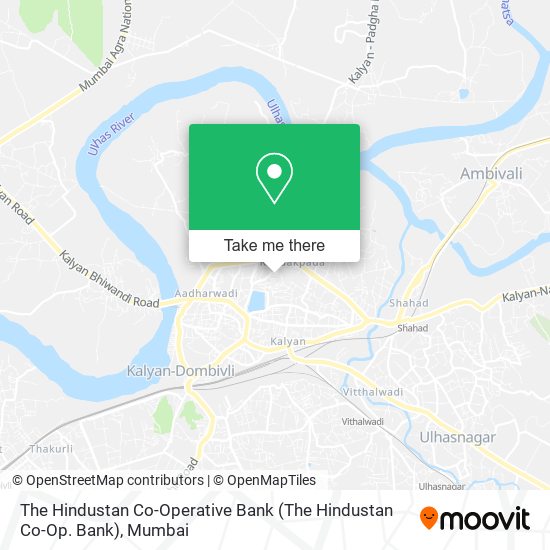 The Hindustan Co-Operative Bank map