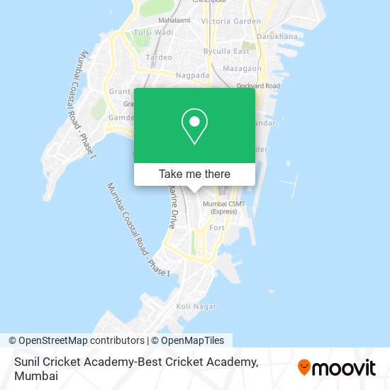 Sunil Cricket Academy-Best Cricket Academy map