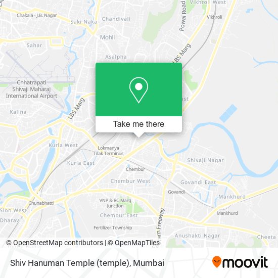 Shiv Hanuman Temple (temple) map