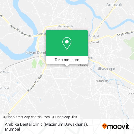 Ambika Dental Clinic (Maximum Dawakhana) map
