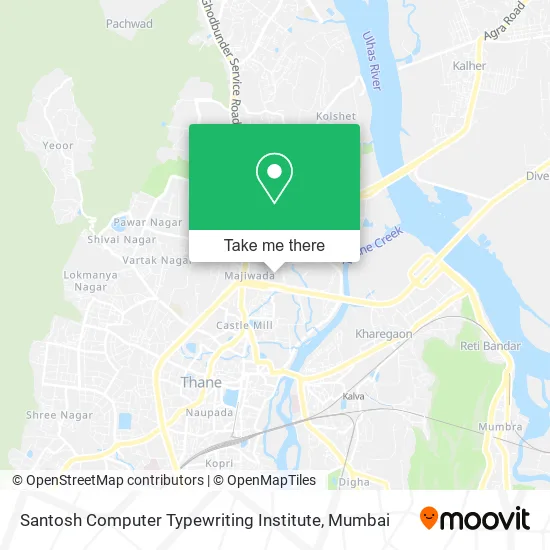 Santosh Computer Typewriting Institute map