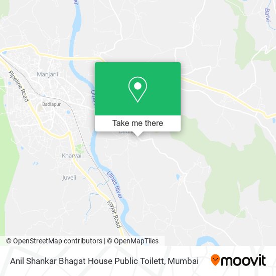 Anil Shankar Bhagat House Public Toilett map