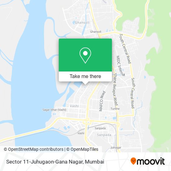 Sector 11-Juhugaon-Gana Nagar map