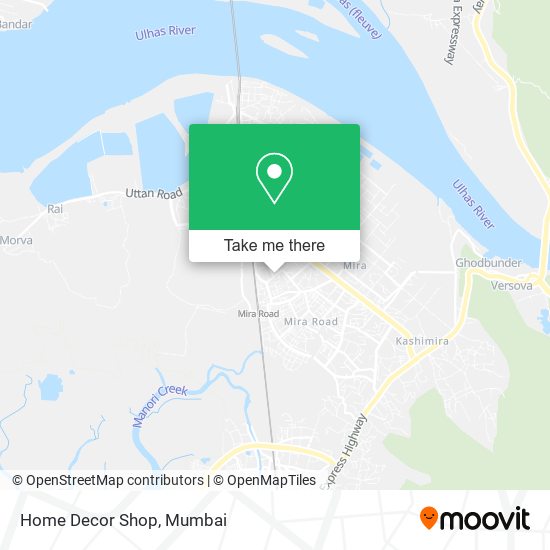 Home Decor Shop map