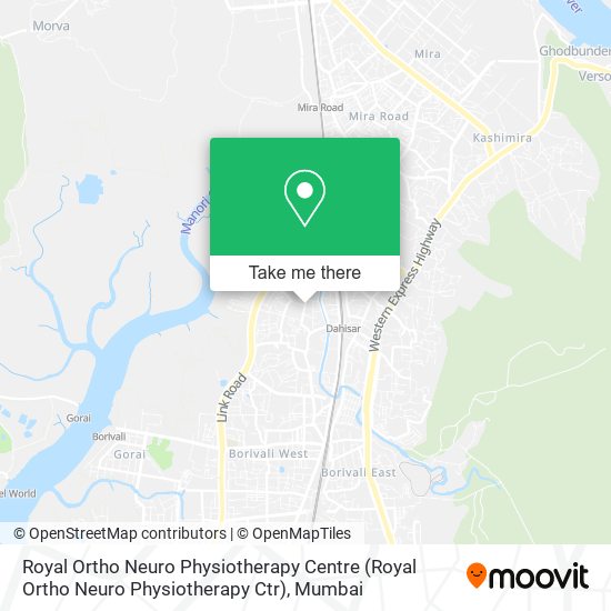 Royal Ortho Neuro Physiotherapy Centre map