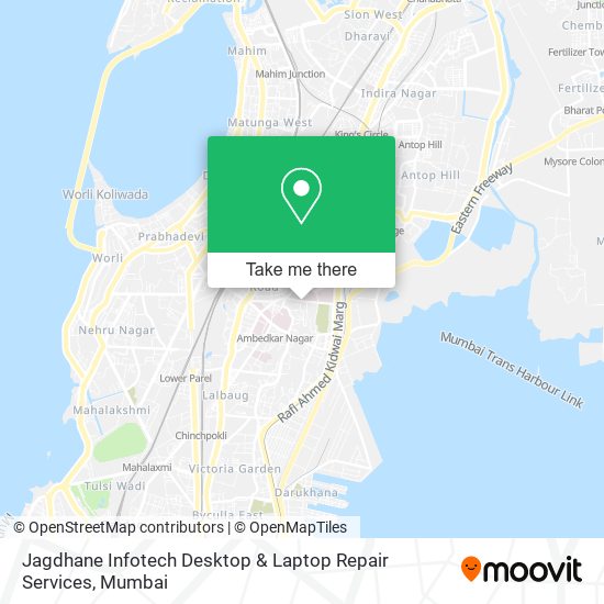 Jagdhane Infotech Desktop & Laptop Repair Services map